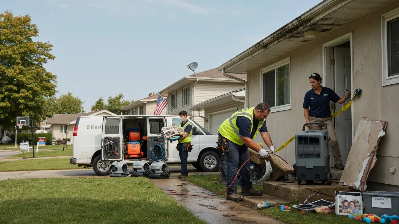 Water Damage Restoration in Oacoma, SD near me